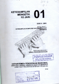 Image of Ketrampilan Mengetik 10 Jari