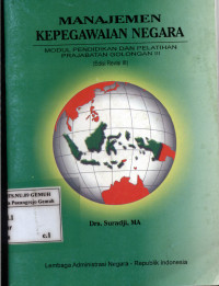 Image of Manajemen Kepegawaian Negara